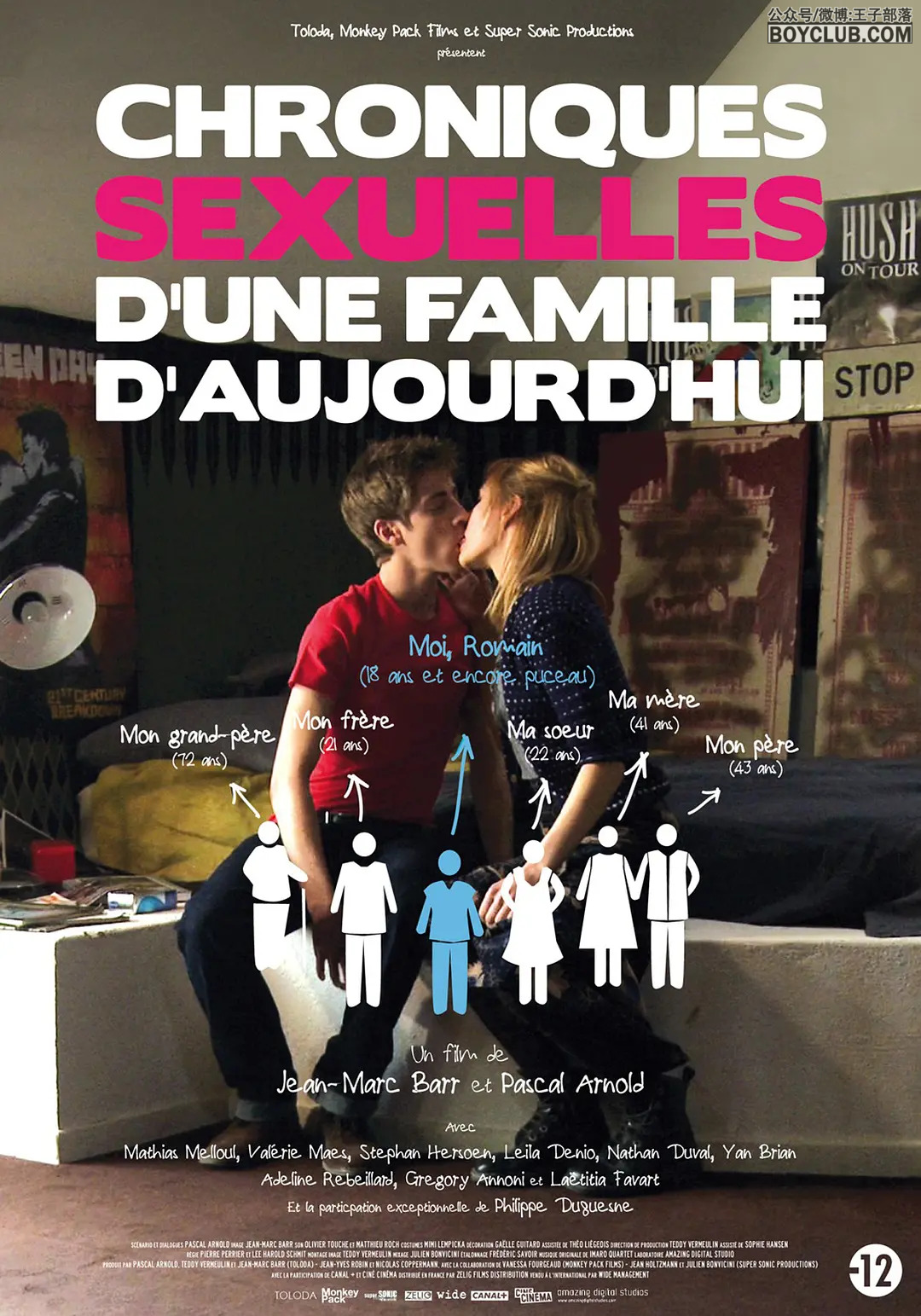 新年限时上映！BC.大陆全网独家上架：一个法国家庭的性爱编年史 Chroniques sexuelles (2012) VIP中文在线看！
