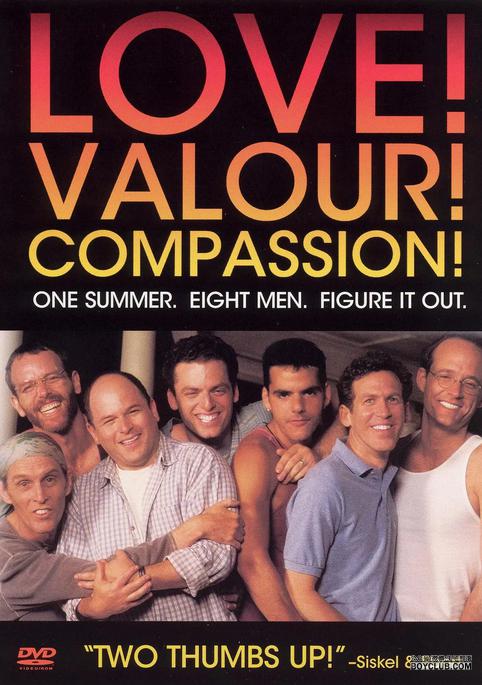 90s金典时代的BL佳作：反串仍是爱 Love! Valour! Compassion! (1997) | VIP超高清中文在线看